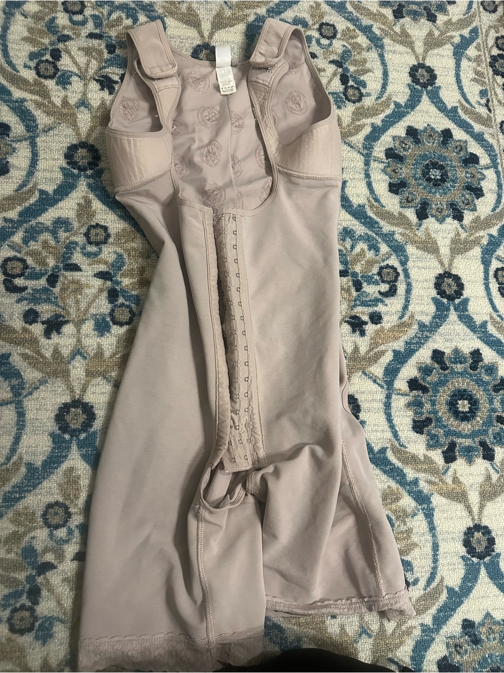 CYSM Beige Full Body Compression Shapewear Size Small